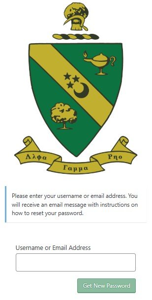 Login Username reset